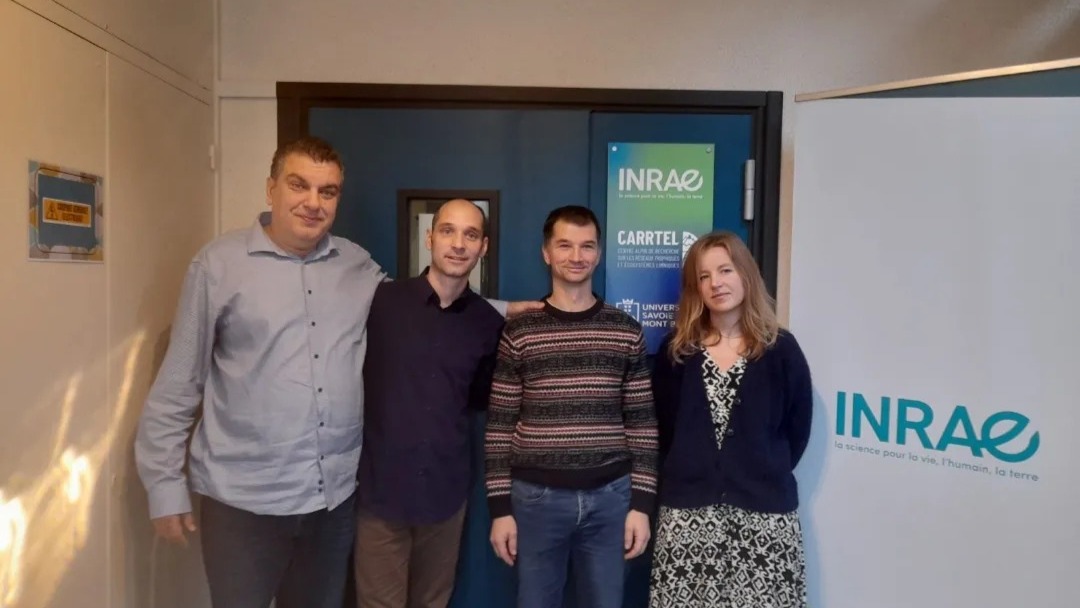 Dr Srđan Miletić and Dr Miloš Ćirić visited INRAE in their short-term scientific mission (November – December 2023)