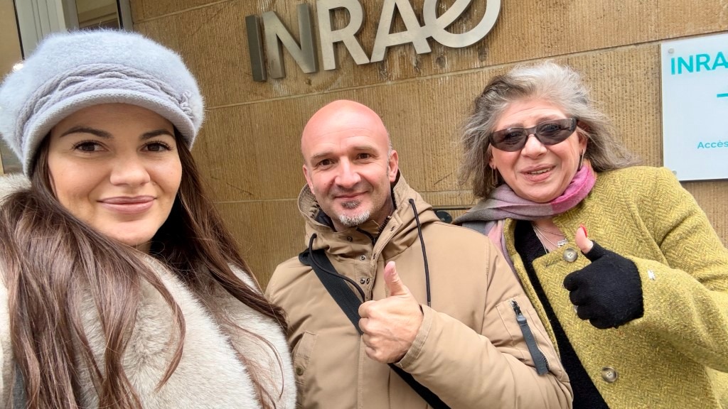 Dragana Zlatović and Katarina Milanović visited INRAE in their short-term study visit (November 2024)